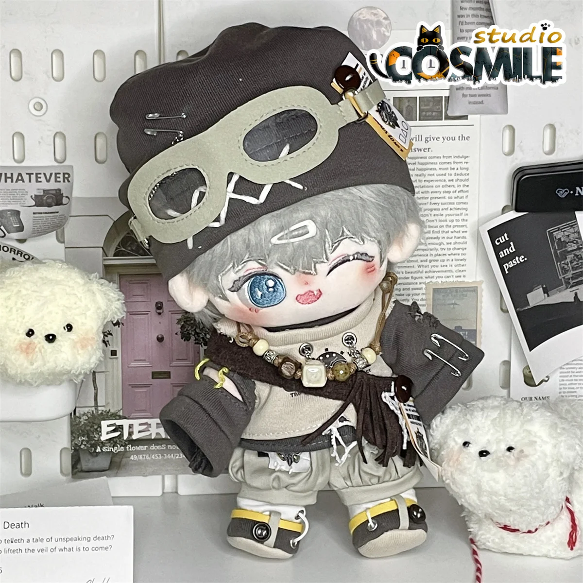 Idol Arknights Steampunk Wasteland Punk Tourist CP Costume for 20cm Plush Doll Doll's Clothes Dolls Accessories DJ
Idol Arknights Steampunk Wasteland Punk Tourist CP Costume for 20cm Plush Doll Doll's Clothes Dolls Accessories DJ