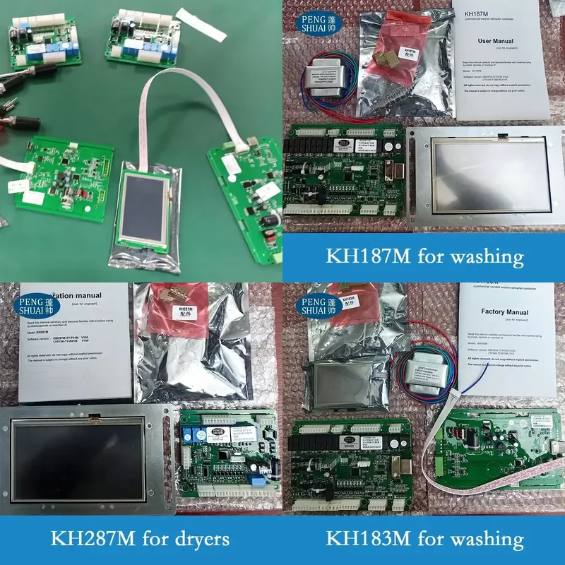 Commercial Laundry Controller KH287M KH187M Dryer KH183M KH283M Washer for Thailand
Commercial Laundry Controller KH287M KH187M Dryer KH183M KH283M Washer for Thailand