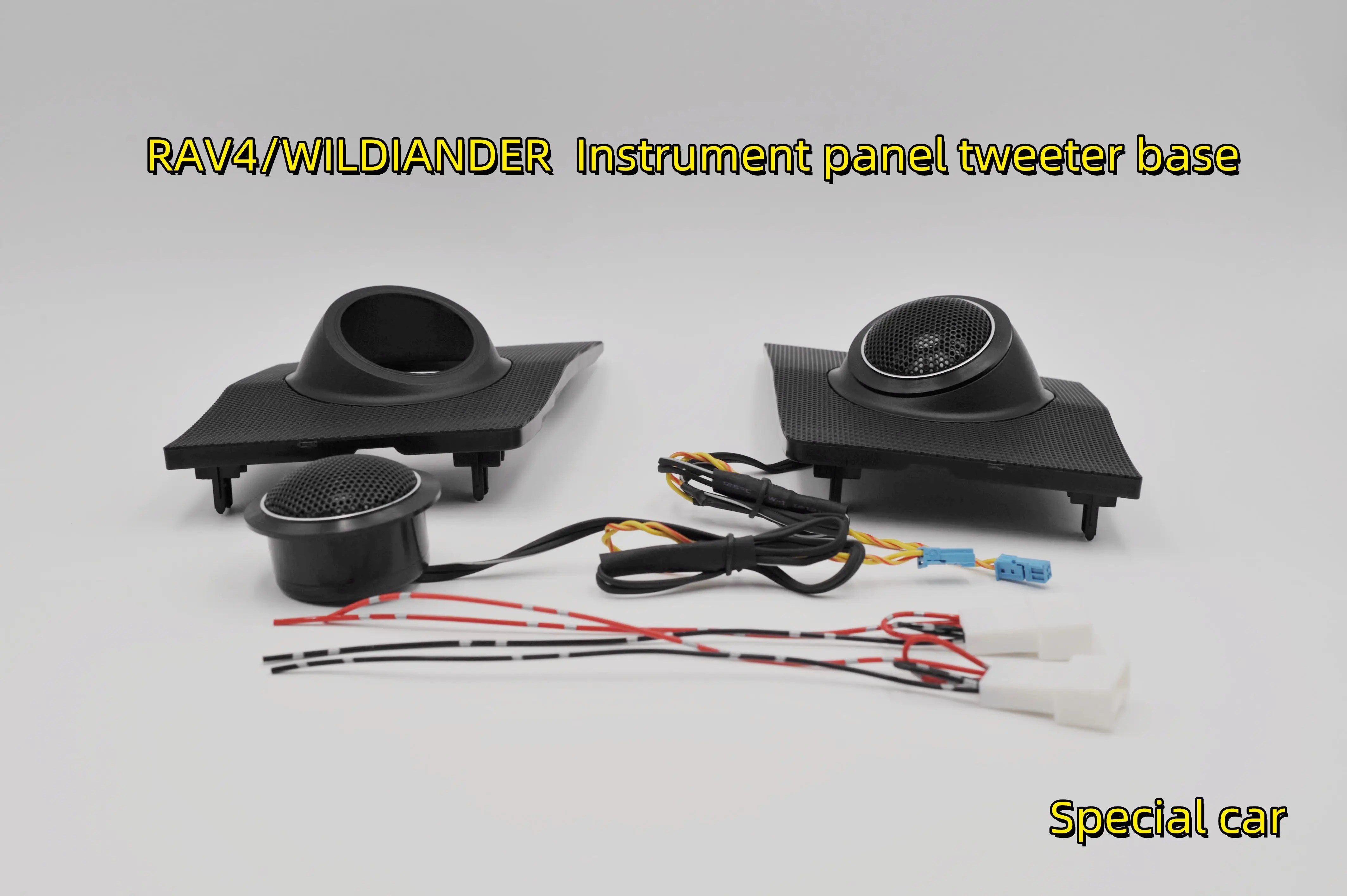 Tweeter cover front door speaker cover forToyota RAV4/WILDLANDER Tweeter instrument special cover lossless line stereo modified
Tweeter cover front door speaker cover forToyota RAV4/WILDLANDER Tweeter instrument special cover lossless line stereo modified