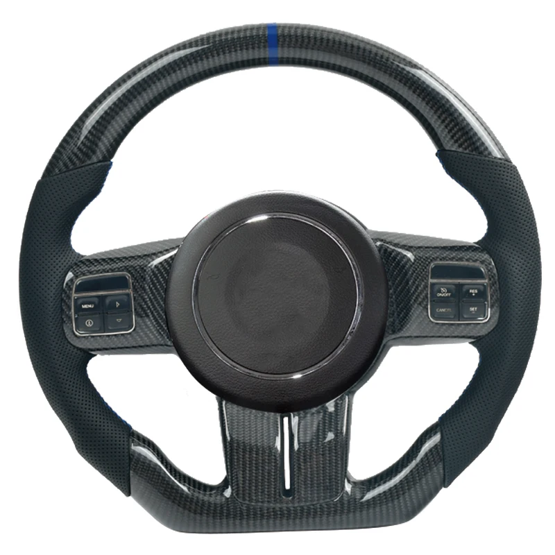 FOR JEEP Wrangler 2016 2017 2018 2019 2020 2021 True Carbon Fiber Steering Wheel Automotive Parts Customization
FOR JEEP Wrangler 2016 2017 2018 2019 2020 2021 True Carbon Fiber Steering Wheel Automotive Parts Customization