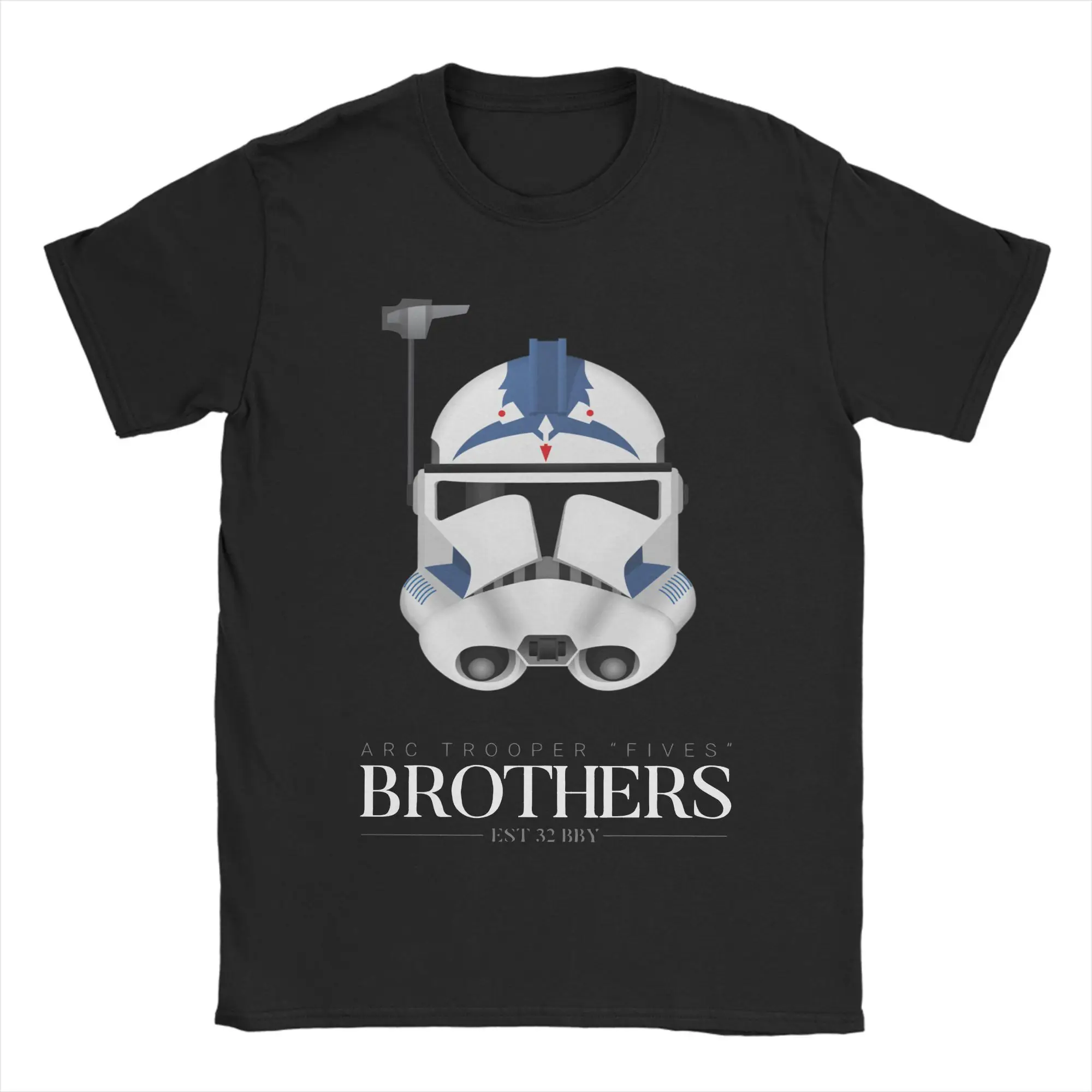 Футболка Stars Wars ARC Trooper Fives, мужские хлопковые топы, забавный круглый вырез с коротким рукавом
Футболка Stars Wars ARC Trooper Fives, мужские хлопковые топы, забавный круглый вырез с коротким рукавом