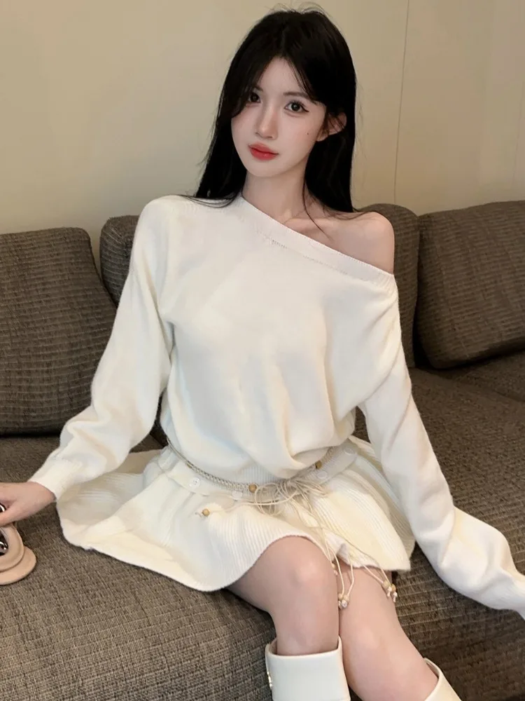 Soft Style Loose Long Sleeve Knitted Sweater Women's Base Layer Shirt Slimming Spring Autumn New Style Casual Fashion Top
Soft Style Loose Long Sleeve Knitted Sweater Women's Base Layer Shirt Slimming Spring Autumn New Style Casual Fashion Top