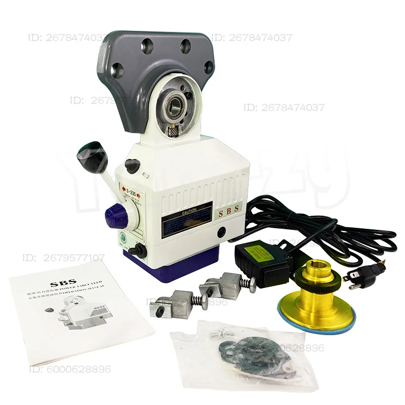 Turret milling machine tool walker SBS-235 universal automatic tool feeder electronic feeder
Turret milling machine tool walker SBS-235 universal automatic tool feeder electronic feeder