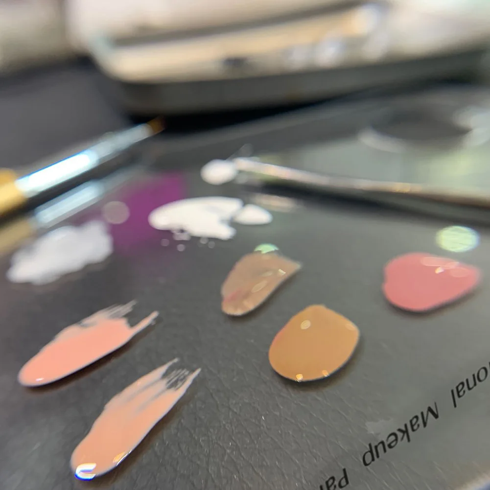 Polish Gel Watercolor Oil Mixer with Spatula Acrylic Transparent Makeup Palette Foundation Mixing Make Up Tool
Polish Gel Watercolor Oil Mixer with Spatula Acrylic Transparent Makeup Palette Foundation Mixing Make Up Tool