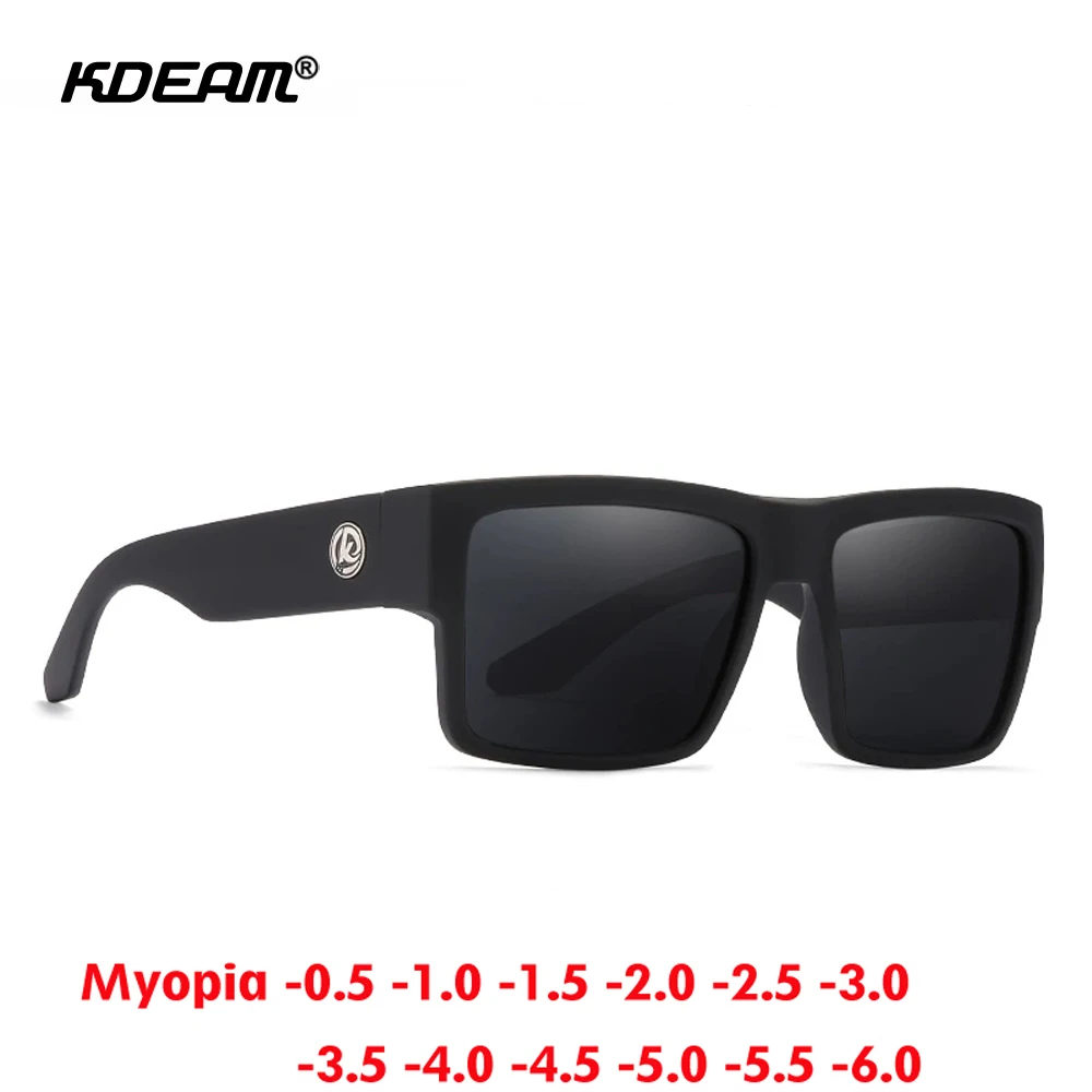 KDEAM Sports Polarized Myopia Big Sunglasses Men Women Fashion TR90 Outdoor Prescription Optics UV400 Eyewear -0.50 to -6.0
KDEAM Sports Polarized Myopia Big Sunglasses Men Women Fashion TR90 Outdoor Prescription Optics UV400 Eyewear -0.50 to -6.0