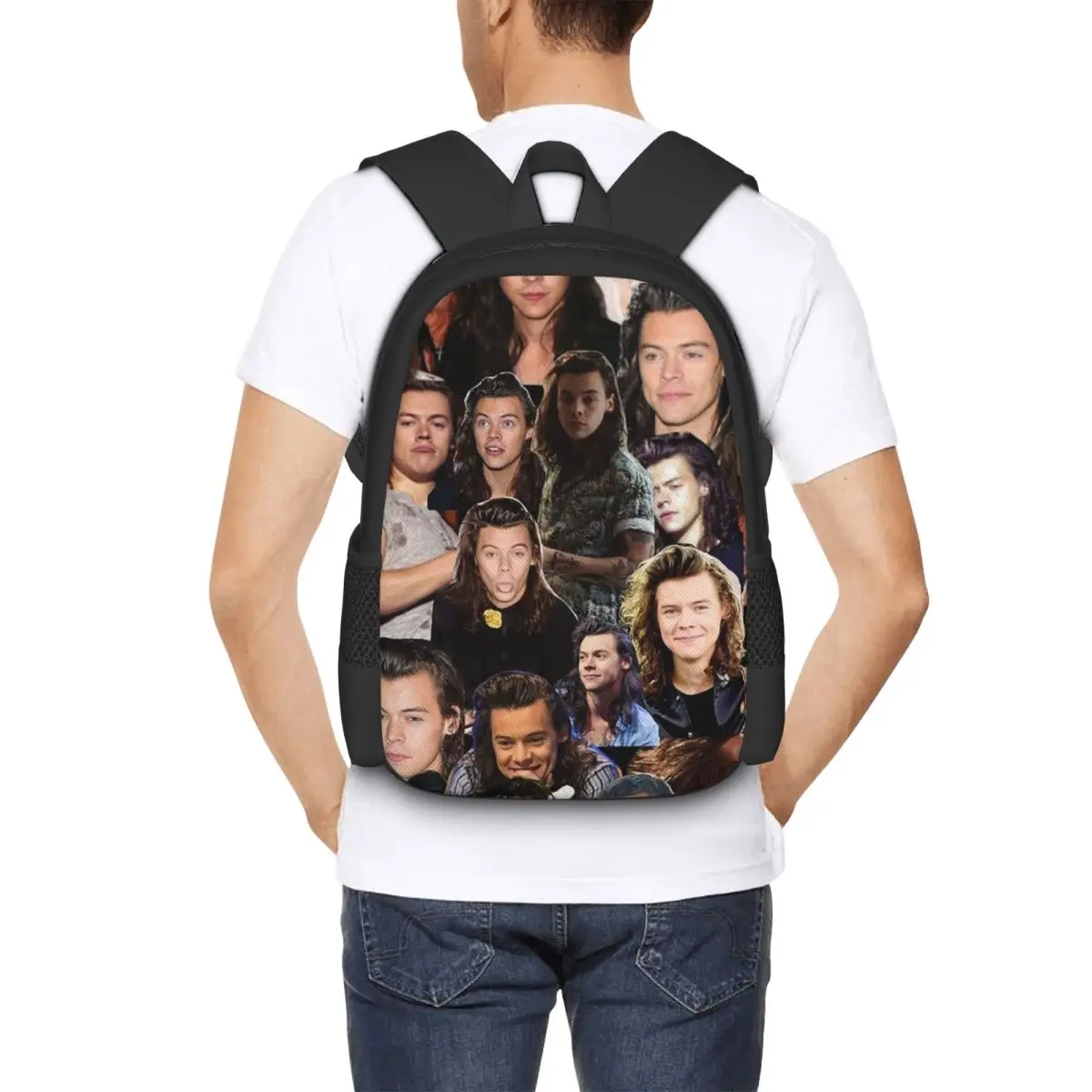 Harrystyles Student Backpack School Bag Hiking Travel Daypack for Men Women Fashion Bookbag Shoulder Bags
Harrystyles Student Backpack School Bag Hiking Travel Daypack for Men Women Fashion Bookbag Shoulder Bags