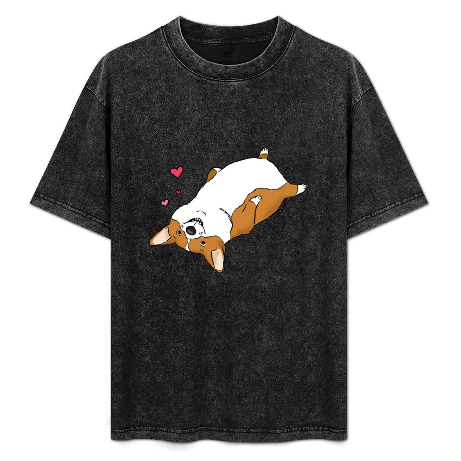 Playful Corgi, Funny Corgi, Corgi Belly T-Shirt Basic Short Sleeve Cotton Blend T-Shirt
Playful Corgi, Funny Corgi, Corgi Belly T-Shirt Basic Short Sleeve Cotton Blend T-Shirt