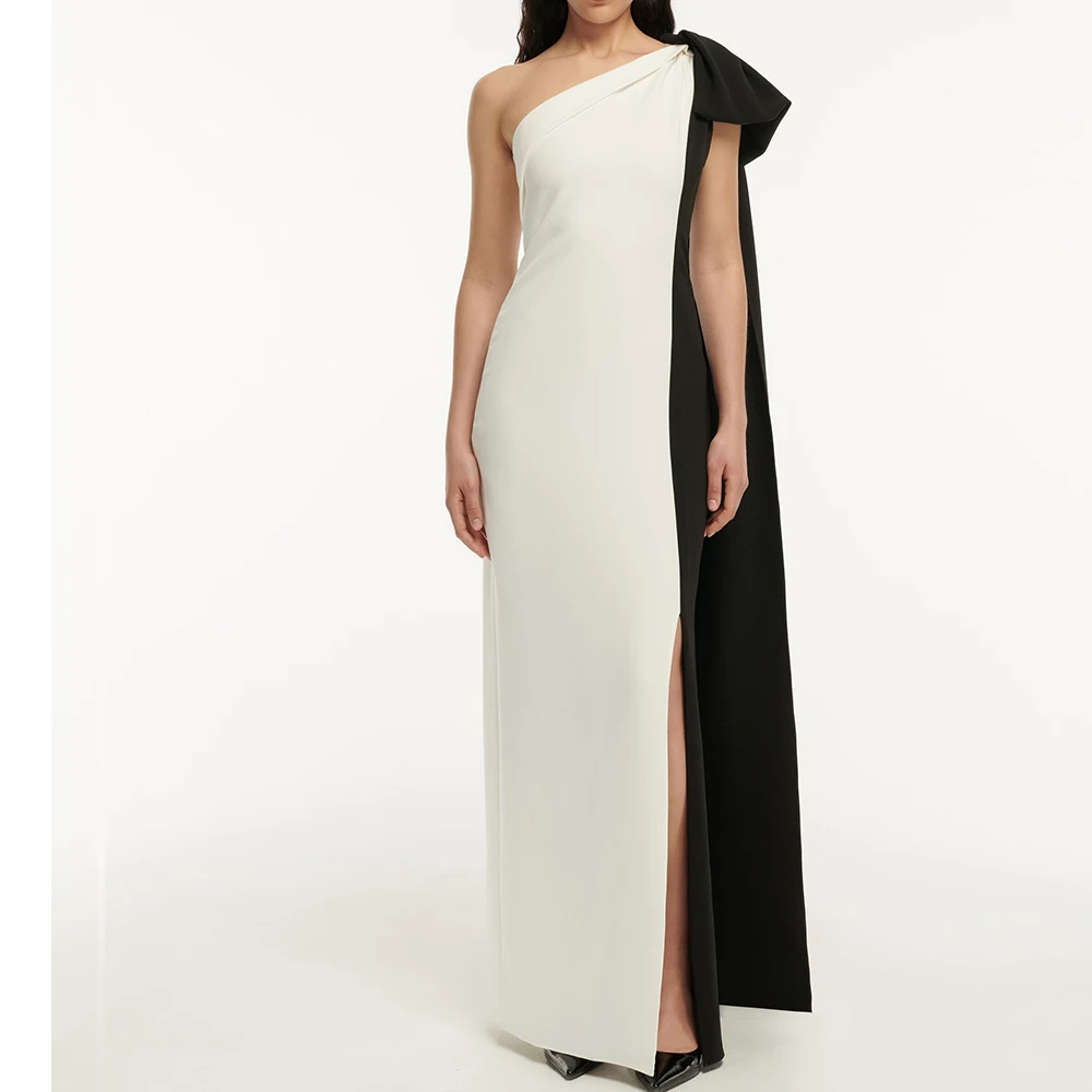 Customized Fashion Jersey Straight One Shoulder Evening Dress High Quality Floor Length vestidos para mujer Custom Size
Customized Fashion Jersey Straight One Shoulder Evening Dress High Quality Floor Length vestidos para mujer Custom Size