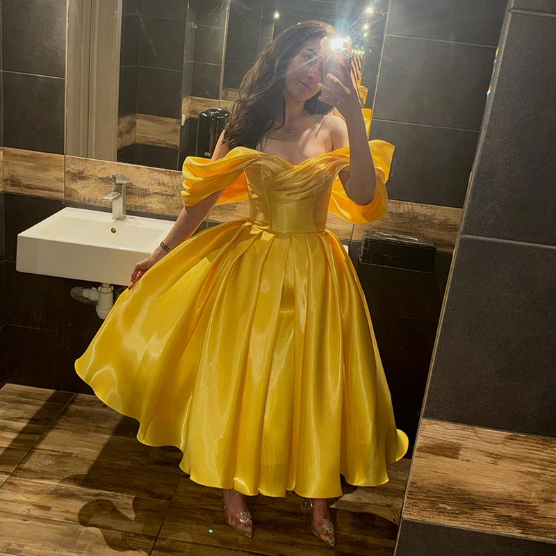Eightree Sexy A-Line Evening Dresses 2026 Off The Shoulder Tea Length Prom Dress Women Party Coktail Ball Prom Gowns Customized
Eightree Sexy A-Line Evening Dresses 2026 Off The Shoulder Tea Length Prom Dress Women Party Coktail Ball Prom Gowns Customized