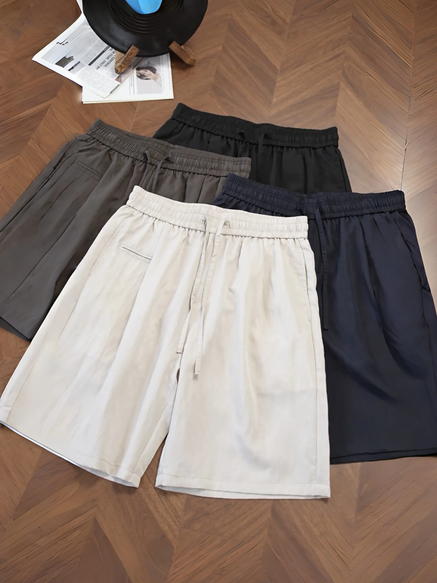 Men's Summer New Lightweight Breathable Quick Dry Shorts Sport Five-Quarter Loose Fit Pure Color Versatile Comfortable Pants
Men's Summer New Lightweight Breathable Quick Dry Shorts Sport Five-Quarter Loose Fit Pure Color Versatile Comfortable Pants