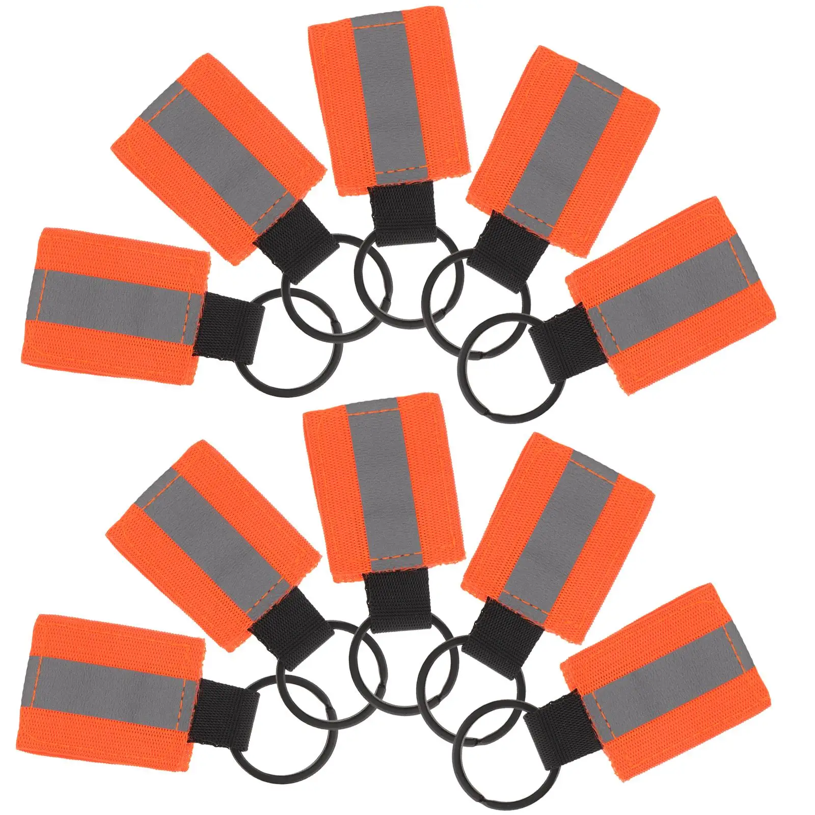 10pcs Reflective Keychain Tags High Visibility Backpack Zipper Pull Accessories Gear Camping Hiking Outdoor Tools
10pcs Reflective Keychain Tags High Visibility Backpack Zipper Pull Accessories Gear Camping Hiking Outdoor Tools