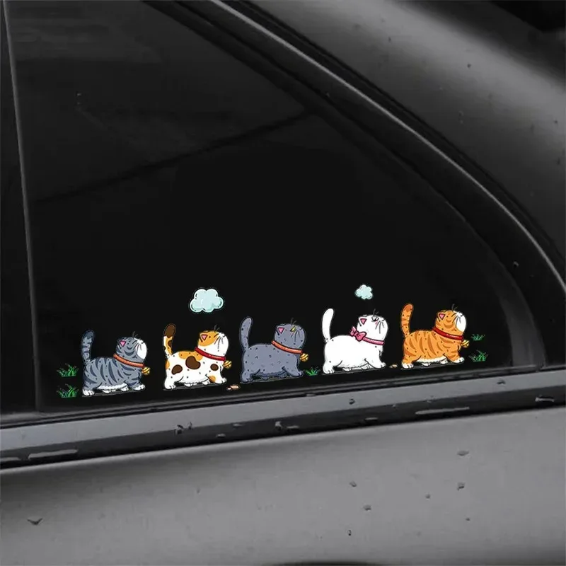 reflective vinyl stickers, a variety of cat patterns (tabby, plush, orange) 1 pack of cute anime cat car stickers
reflective vinyl stickers, a variety of cat patterns (tabby, plush, orange) 1 pack of cute anime cat car stickers