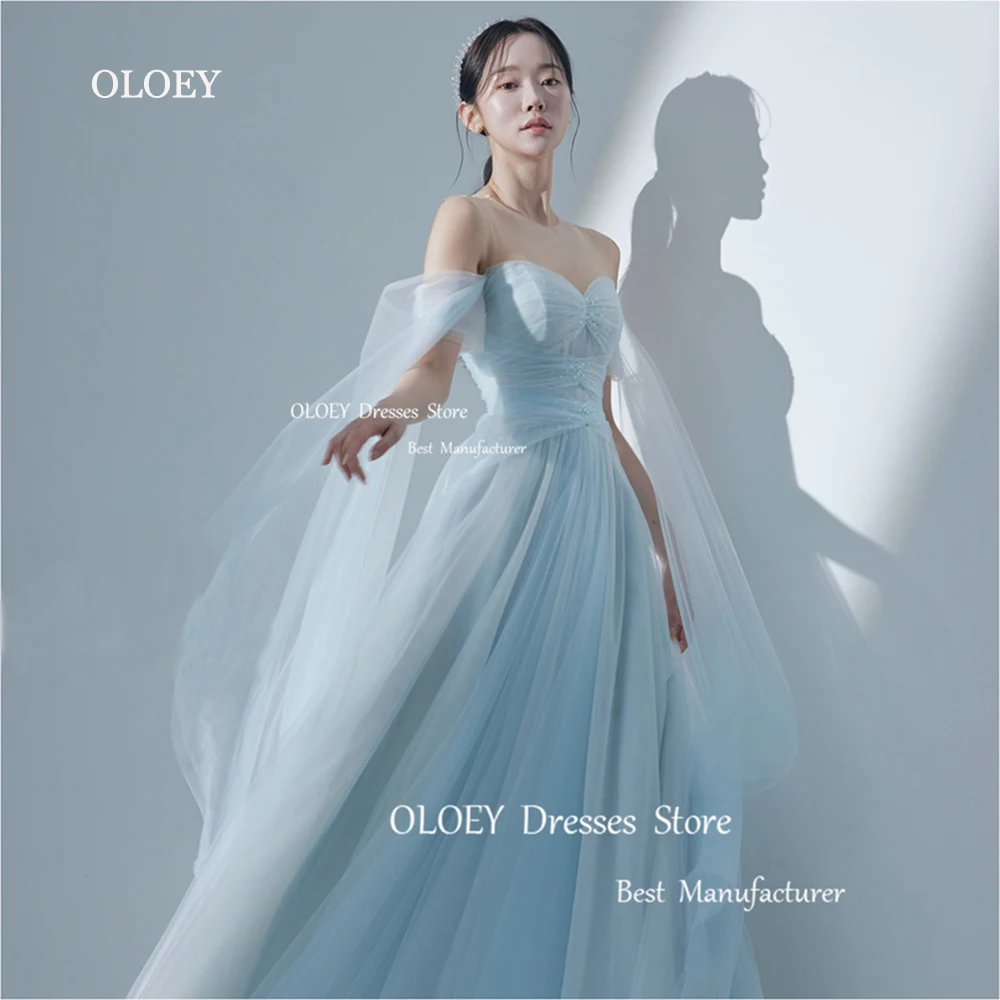 OLOEY 2024 Elegant light Blue Evening Dresses Korea Wedding Photo Shoot Soft Tulle Party Prom Gowns Corset Floor Length
OLOEY 2024 Elegant light Blue Evening Dresses Korea Wedding Photo Shoot Soft Tulle Party Prom Gowns Corset Floor Length