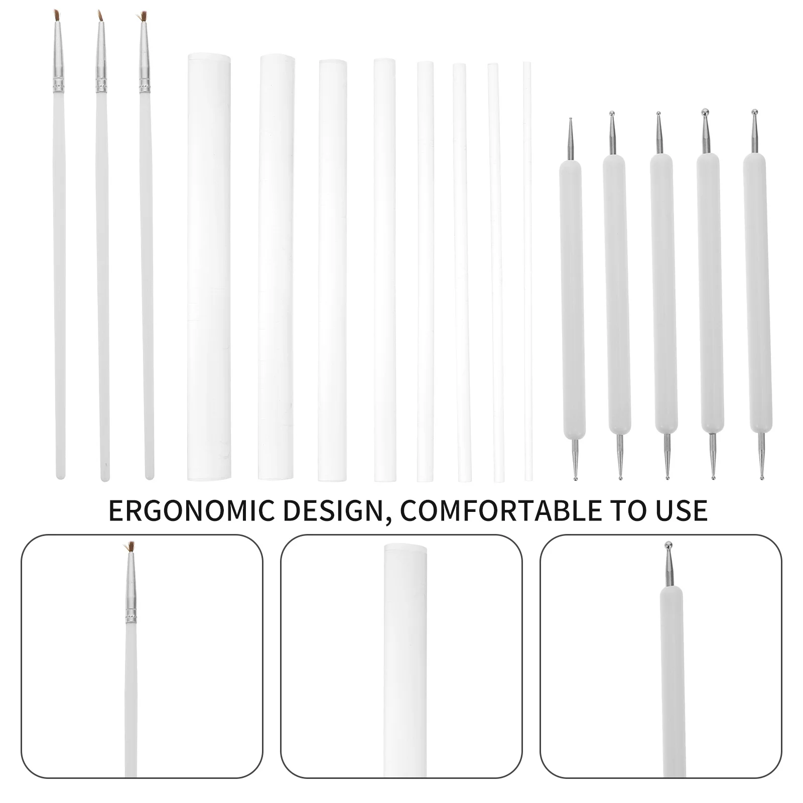 1 set 1 Set Of Mandala Dotting Tools Transparent Acrylic Rods Painting Pen For Rock Stone Canvas Art Craft Diy Kit Double-Ended 
1 set 1 Set Of Mandala Dotting Tools Transparent Acrylic Rods Painting Pen For Rock Stone Canvas Art Craft Diy Kit Double-Ended