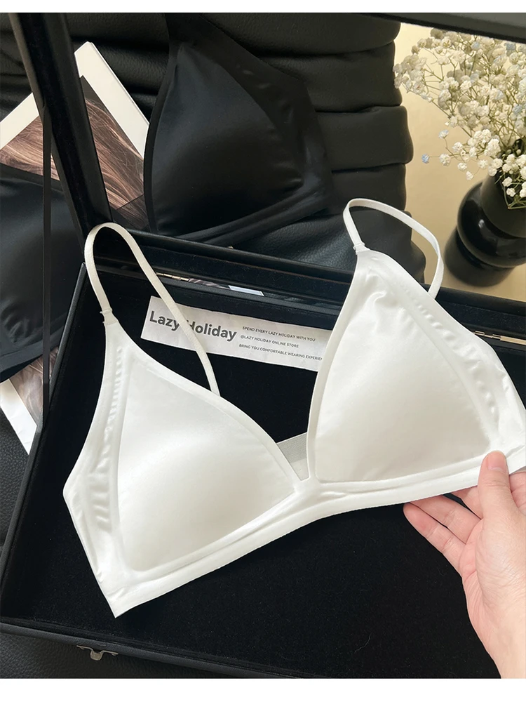 Seamless Women's Bra Fixed Strap Gathered Small Chest 2025 New Sexy Anti-Side Breast Forming Nylon Fabric V-Neck Underwear
Seamless Women's Bra Fixed Strap Gathered Small Chest 2025 New Sexy Anti-Side Breast Forming Nylon Fabric V-Neck Underwear