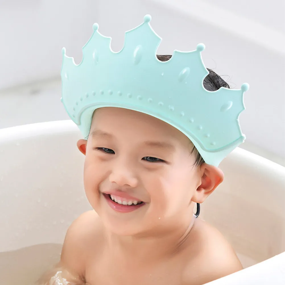 Children Shampoo Hat Crown Style Waterproof Bath Cap Adjustable Fit for Kids Toddlers Prevents Water Entry in Ears Eyes Mouth
Children Shampoo Hat Crown Style Waterproof Bath Cap Adjustable Fit for Kids Toddlers Prevents Water Entry in Ears Eyes Mouth