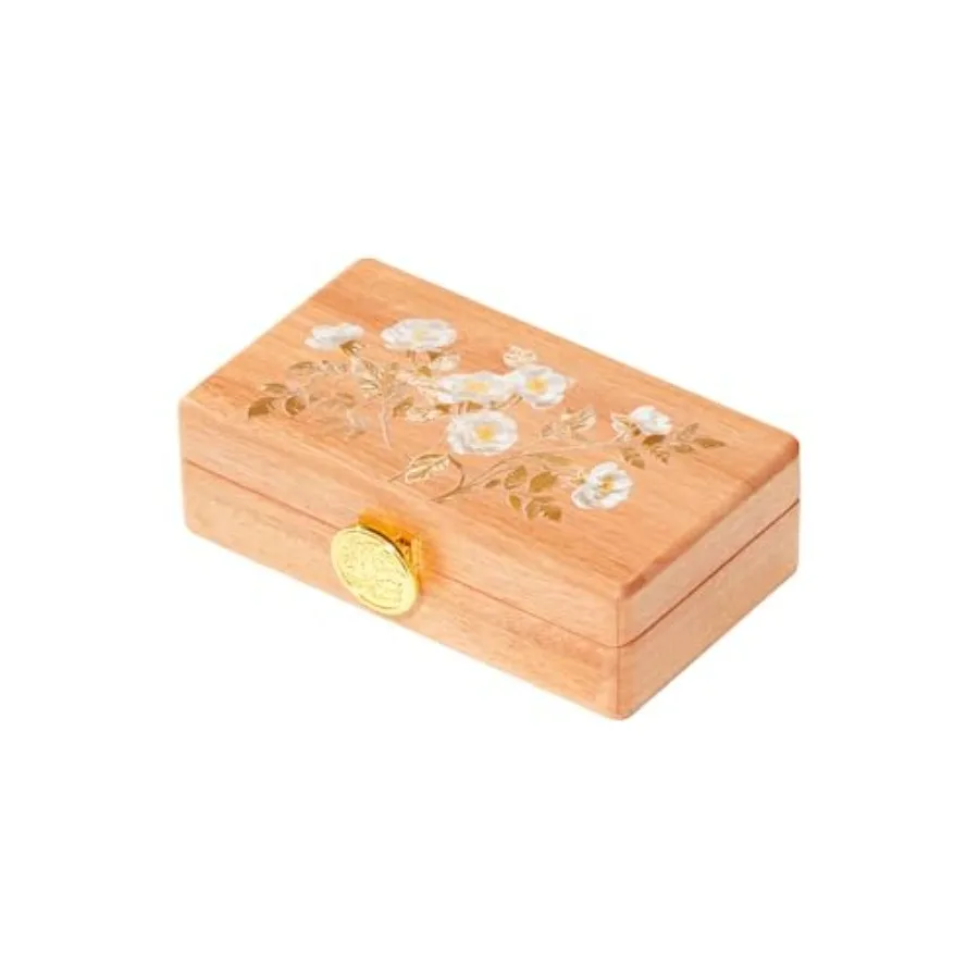 Дорожный футляр для ювелирных изделий, небольшой деревянный органайзер для ювелирных изделий, шкатулка для драгоценностей для женщин, принт из соснового дерева
Дорожный футляр для ювелирных изделий, небольшой деревянный органайзер для ювелирных изделий, шкатулка для драгоценностей для женщин, принт из соснового дерева