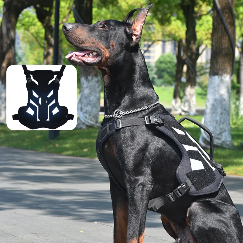 Sirius star reflective pet chest strap, explosion-proof flush mid-large dog tactical chest strap
Sirius star reflective pet chest strap, explosion-proof flush mid-large dog tactical chest strap