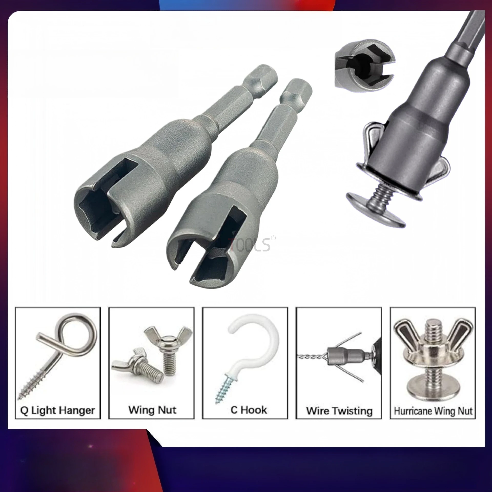 Slotted Socket Hexagonal Handle Butterfly Socket 65MM Long High Carbon Steel Material Sturdy and Wear-resistant Operation Simple
Slotted Socket Hexagonal Handle Butterfly Socket 65MM Long High Carbon Steel Material Sturdy and Wear-resistant Operation Simple