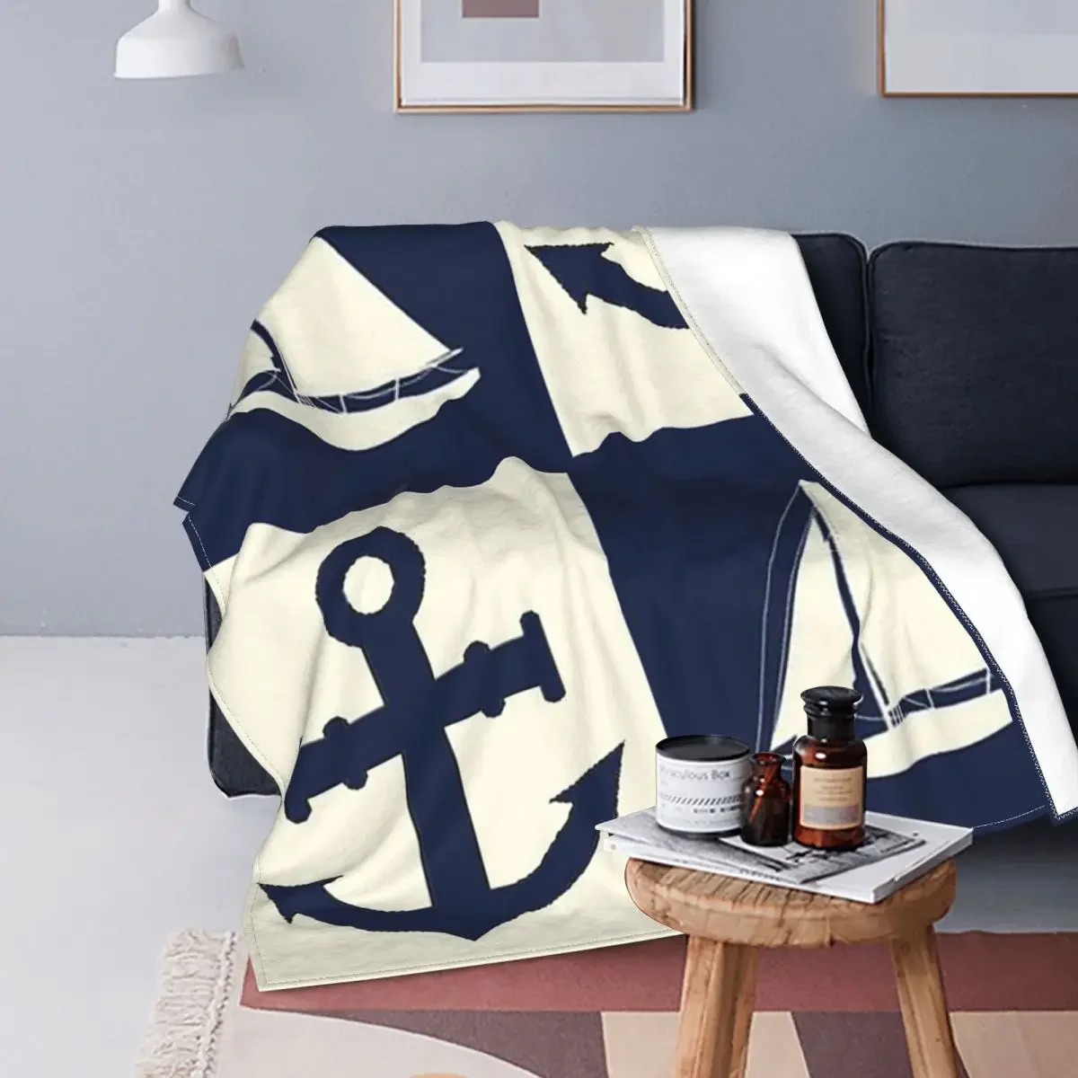 Plaid Anchor Baby Blanket Fleece Spring Autumn Collage Nautical Navy Portable Soft Throw Babe Blanket For Bedding Car Quilt
Plaid Anchor Baby Blanket Fleece Spring Autumn Collage Nautical Navy Portable Soft Throw Babe Blanket For Bedding Car Quilt
