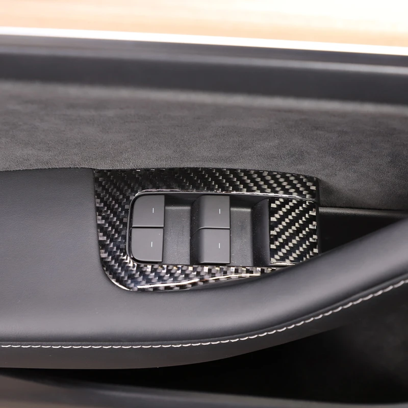 For Tesla Model Y/3 2016-2022 LHD RHD Soft Carbon Fiber Car Inner Door Glass Lifting Frame Panel Trim Sticker Accessories
For Tesla Model Y/3 2016-2022 LHD RHD Soft Carbon Fiber Car Inner Door Glass Lifting Frame Panel Trim Sticker Accessories