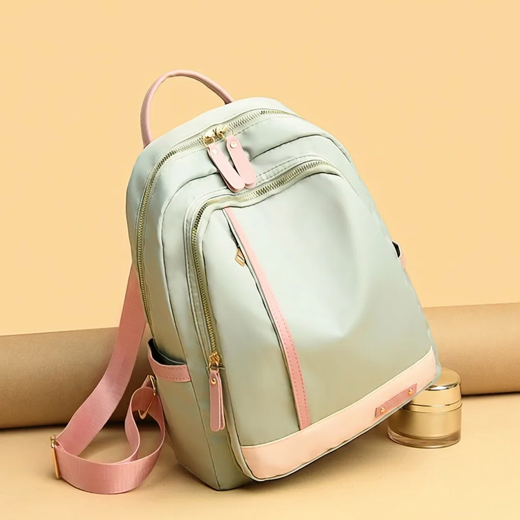 Water-Resistant Backpack Comfortable Lightweight School Backpack 3-Way Carry Backpack Color-Block Women'S Daypack For Outdoor
Water-Resistant Backpack Comfortable Lightweight School Backpack 3-Way Carry Backpack Color-Block Women'S Daypack For Outdoor