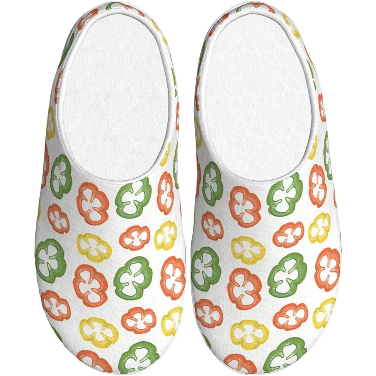 Watercolor Bell Pepper Pattern Adult Cotton Slippers Home House Indoor Shoes Plush Slipper
Watercolor Bell Pepper Pattern Adult Cotton Slippers Home House Indoor Shoes Plush Slipper
