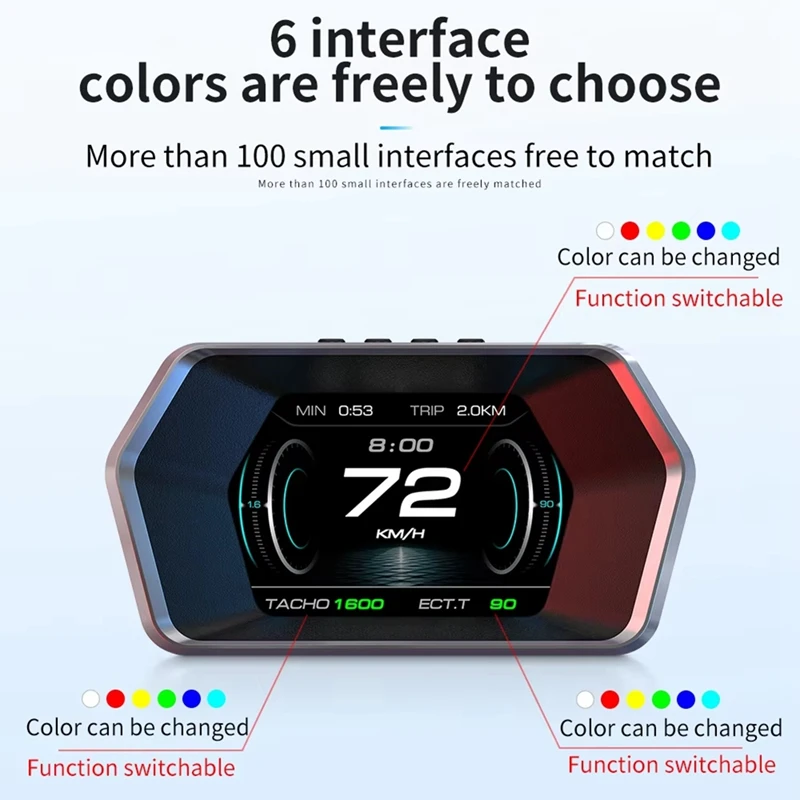 P17 HUD Head Up Display Car Display Car Computer Digital Speedometer New Arrivals in Stock
P17 HUD Head Up Display Car Display Car Computer Digital Speedometer New Arrivals in Stock