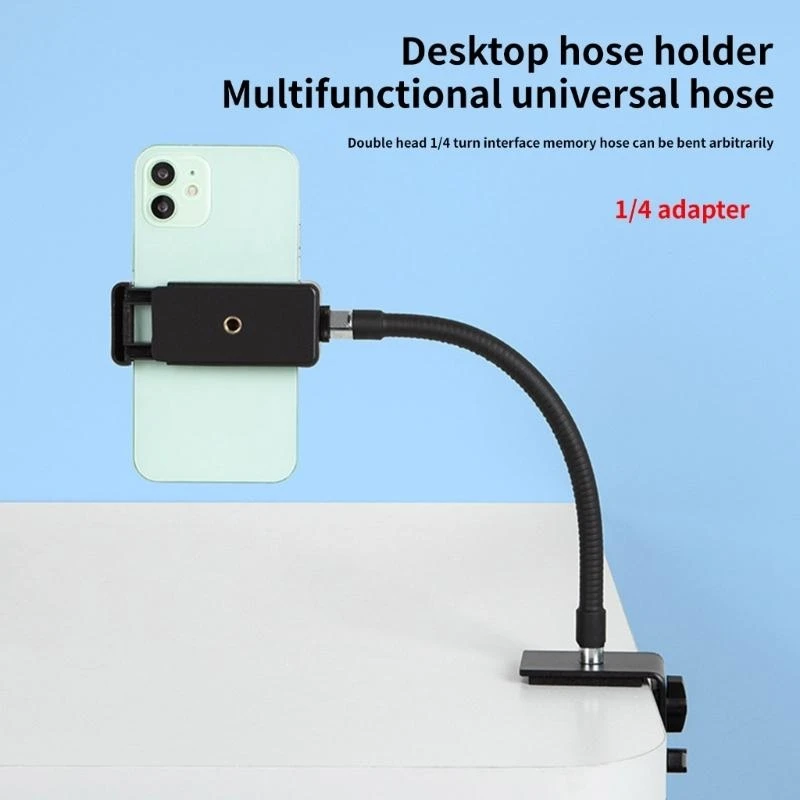 E56B Adjustable 1/4 Inch Female to 1/4 Inch Female Extension Tube for Smartphone Mount Cell Phone Holder Adapter Clamp
E56B Adjustable 1/4 Inch Female to 1/4 Inch Female Extension Tube for Smartphone Mount Cell Phone Holder Adapter Clamp