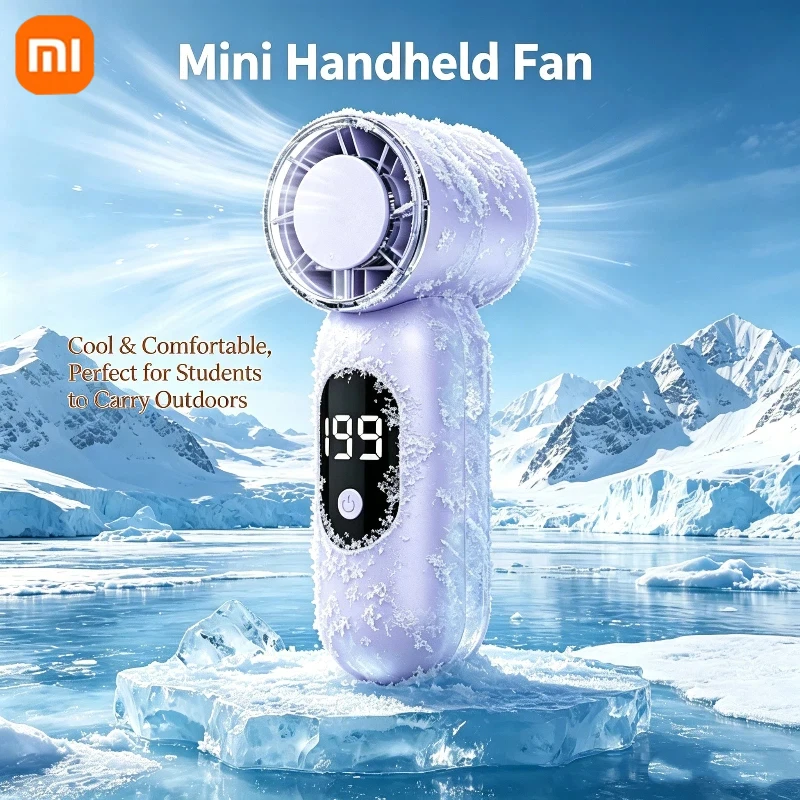 Xiaomi MIJIA Mini Portable Turbine Bladeless Fan Rechargeable Small Cooling Fan Desktop Stand For Students Outdoor Travel Use
Xiaomi MIJIA Mini Portable Turbine Bladeless Fan Rechargeable Small Cooling Fan Desktop Stand For Students Outdoor Travel Use