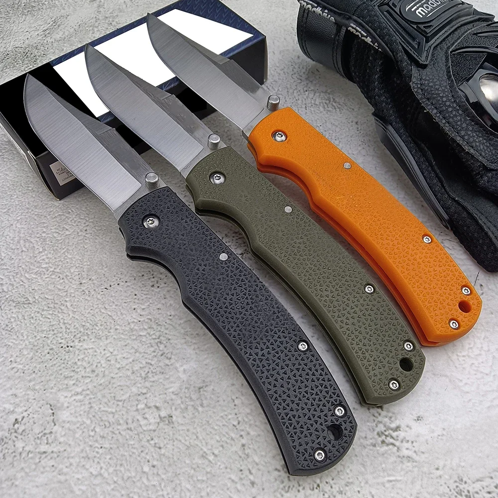 Outdoor EDC Double Safe Hunter Folding Knife 3.5 Satin Plain 8Cr13Mov Blade Nylon Handle High Quality Self Defense Pocket Knives
Outdoor EDC Double Safe Hunter Folding Knife 3.5 Satin Plain 8Cr13Mov Blade Nylon Handle High Quality Self Defense Pocket Knives