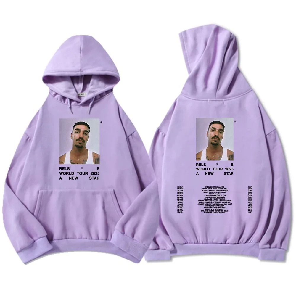 Rels B World Tour 2025 A New Star Hoodies Long Sleeve Winter Men/Women Sweatshirts Hooded Fashion Hip Hop Unisex Streetwear Male
Rels B World Tour 2025 A New Star Hoodies Long Sleeve Winter Men/Women Sweatshirts Hooded Fashion Hip Hop Unisex Streetwear Male