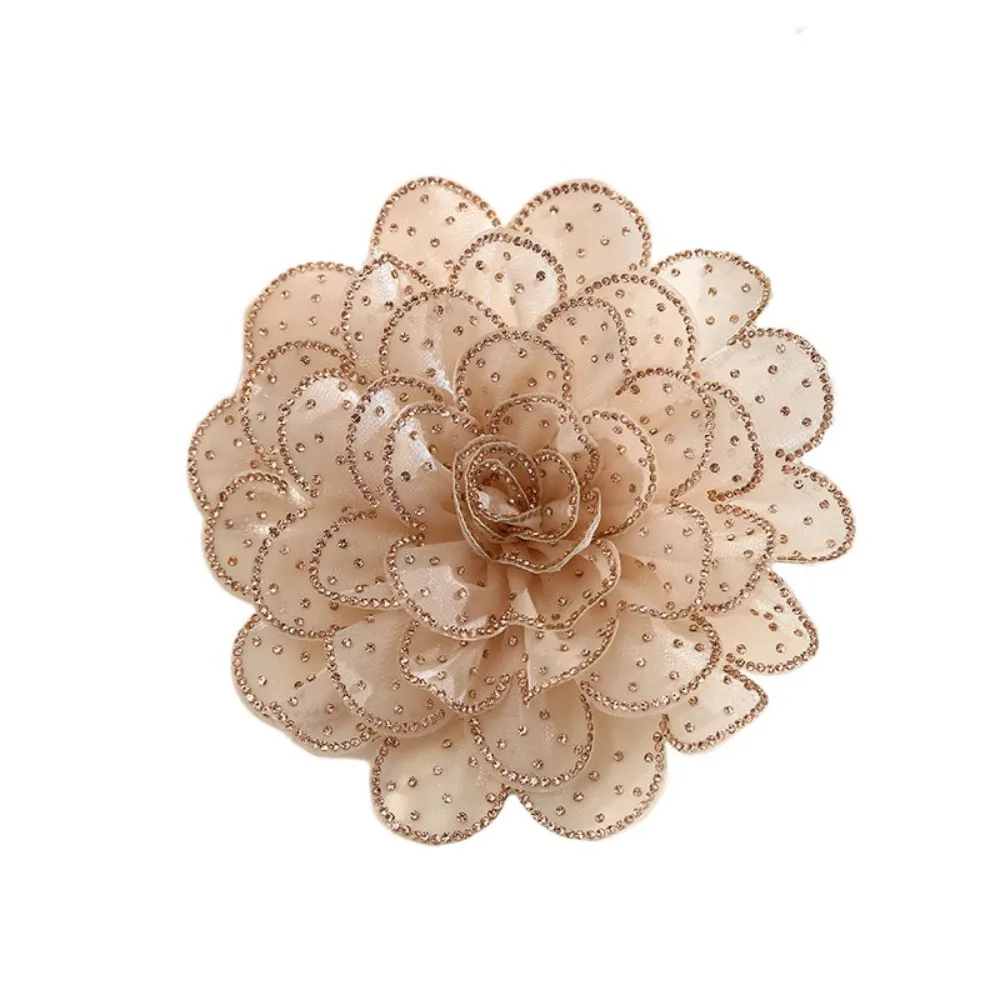 3D Large Fabric Flower Patch Mesh Gauze Multi-layered Clothing Patch Rhinestones Handmade Clothes Appliques Stage Performance
3D Large Fabric Flower Patch Mesh Gauze Multi-layered Clothing Patch Rhinestones Handmade Clothes Appliques Stage Performance