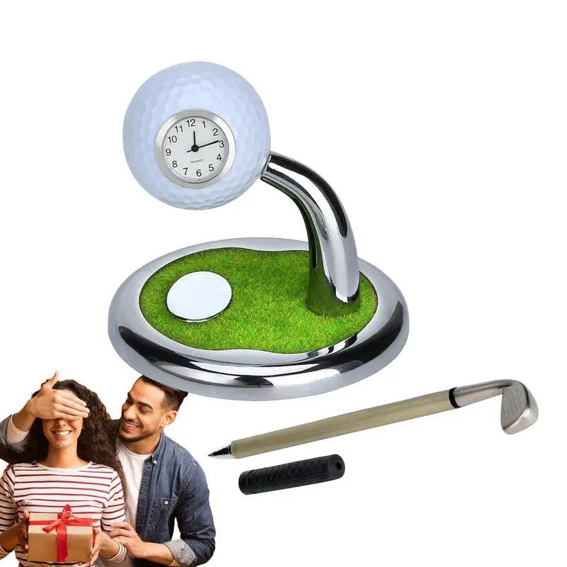 Golf Pen Holder Cup Pen Cup Golf Stand Pen Organizer Golf Ball Desktop Pen Holder Cup With Pen & Clock Cute Organizer Desk Decor
Golf Pen Holder Cup Pen Cup Golf Stand Pen Organizer Golf Ball Desktop Pen Holder Cup With Pen & Clock Cute Organizer Desk Decor