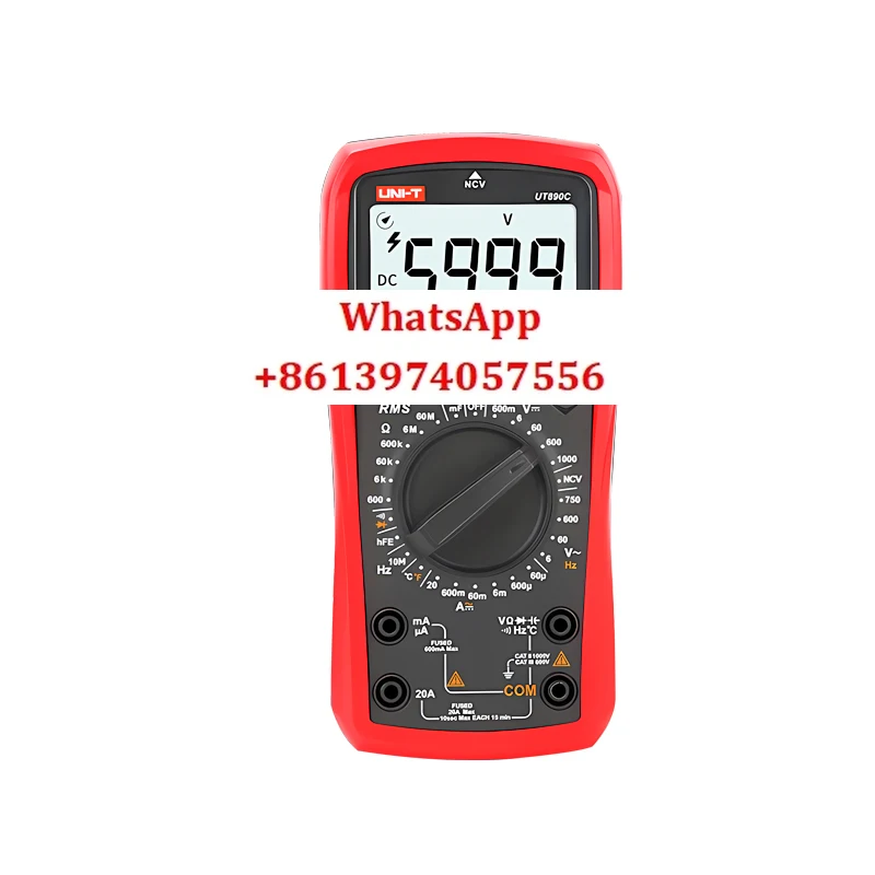 UT61E four and a half digit high-precision digital multimeter for rapid capacitance measurement, multimeter 61A
UT61E four and a half digit high-precision digital multimeter for rapid capacitance measurement, multimeter 61A