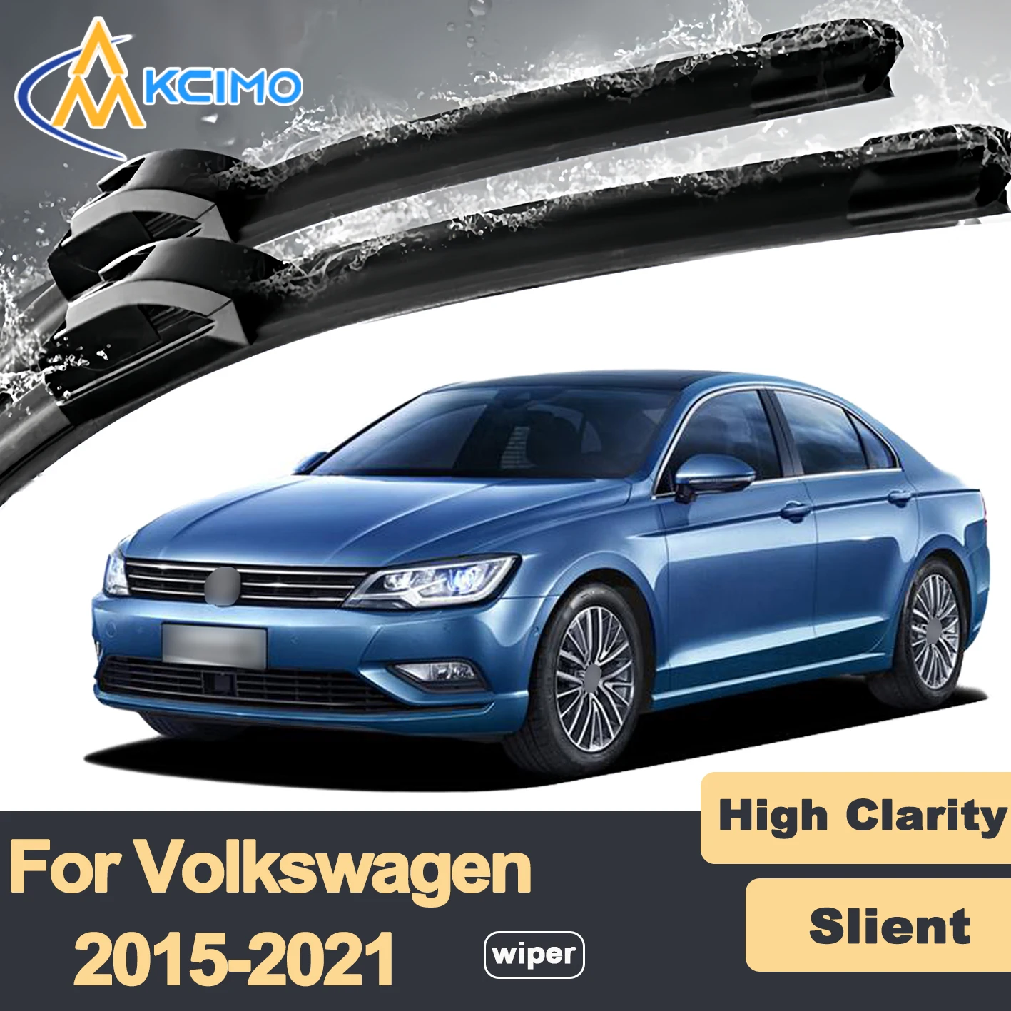 Premium Rubber Durable Silent Windshield Wiper Blades 2pcs for Volkswagen Lamando 2015-2021 Front Wiper Blades Set
Premium Rubber Durable Silent Windshield Wiper Blades 2pcs for Volkswagen Lamando 2015-2021 Front Wiper Blades Set