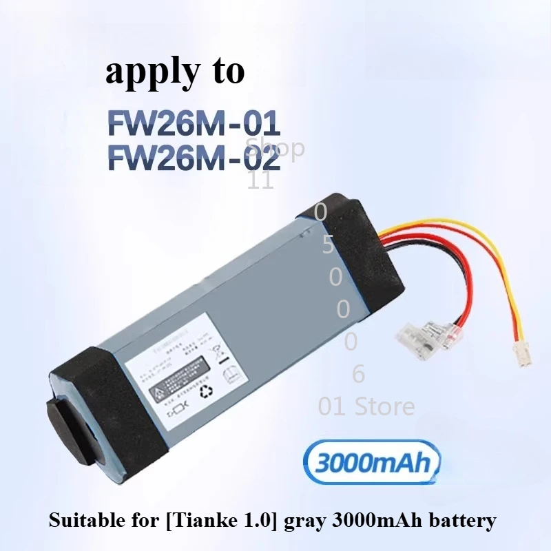 APPLY To TINECO 1.0/2 LCD/LED/Slim Washing Machine Battery Fuwan 3.0 Accessories
APPLY To TINECO 1.0/2 LCD/LED/Slim Washing Machine Battery Fuwan 3.0 Accessories