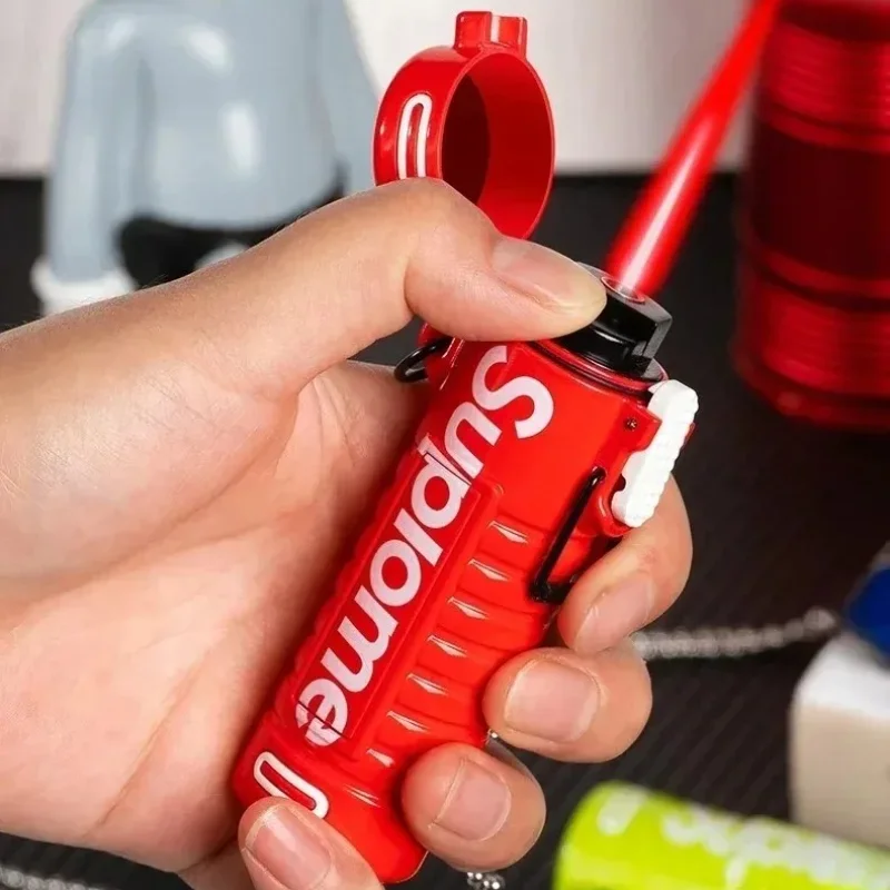 2026 Newest Cigar Igniter Windproof Open Flame Lighter for Smoke with Chain for Camping Cigarette Lighters & Smoking Accessories
2026 Newest Cigar Igniter Windproof Open Flame Lighter for Smoke with Chain for Camping Cigarette Lighters & Smoking Accessories