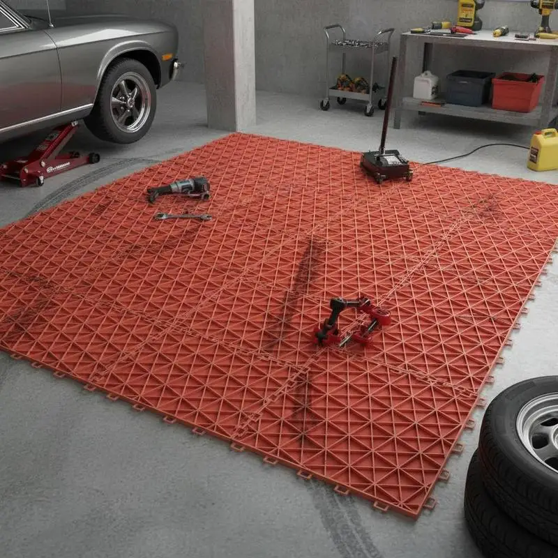 Free Shipping-Interlocking Floor Pavers 12 x 12 x 0.53 inch 25 Pack For Garages Basements Repair Shops Double-Sided Texture High
Free Shipping-Interlocking Floor Pavers 12 x 12 x 0.53 inch 25 Pack For Garages Basements Repair Shops Double-Sided Texture High