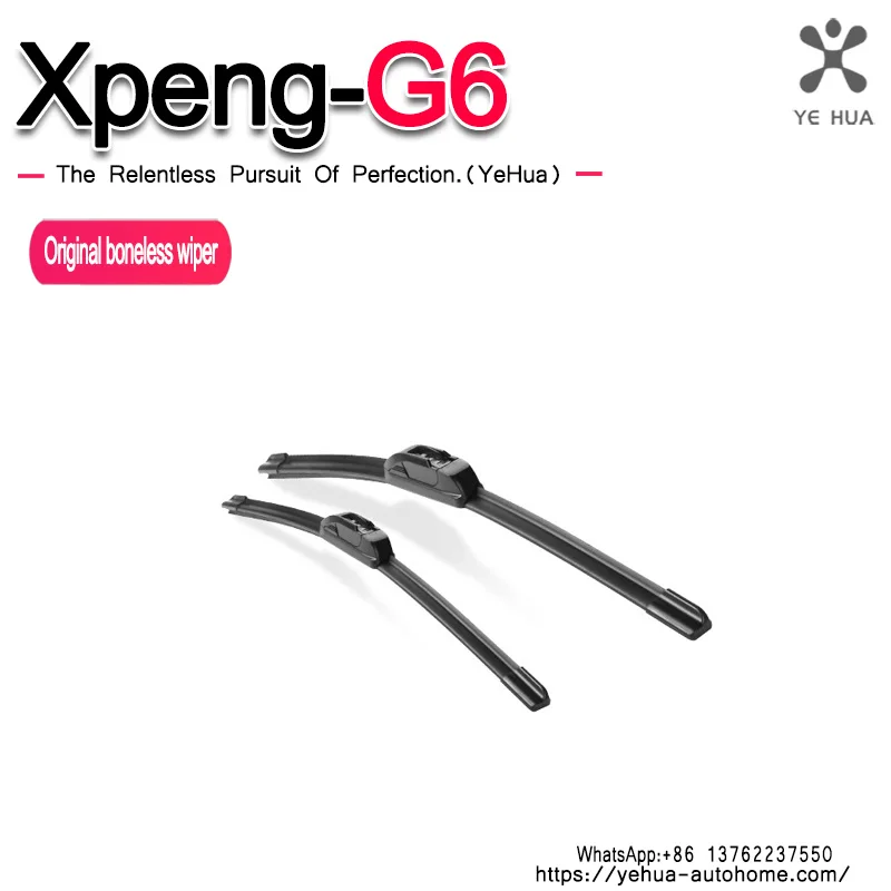 For Xpeng G6 G9 2023-2025 SUV Coupe Front Wiper Blades Windscreen Window Cleaning Windshield Double Rubber Brushes Accessories
For Xpeng G6 G9 2023-2025 SUV Coupe Front Wiper Blades Windscreen Window Cleaning Windshield Double Rubber Brushes Accessories