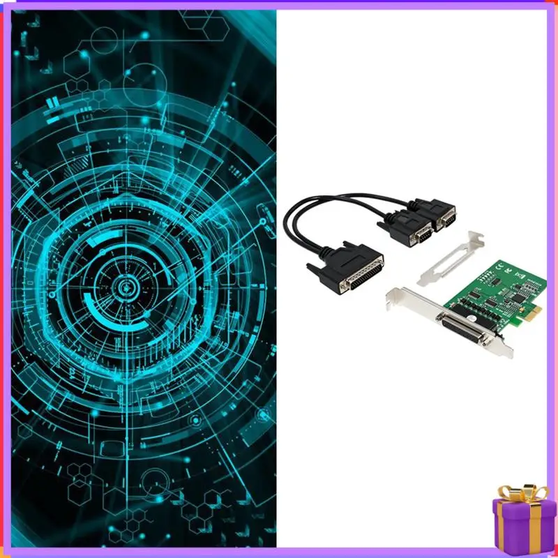 Advanced PCIE Serial RS232 Ports Adapter Card Pcie X1 I/O Controller Card Pcie 2.0 Gen1 Card PCI Express XR17V352 Chipset
Advanced PCIE Serial RS232 Ports Adapter Card Pcie X1 I/O Controller Card Pcie 2.0 Gen1 Card PCI Express XR17V352 Chipset