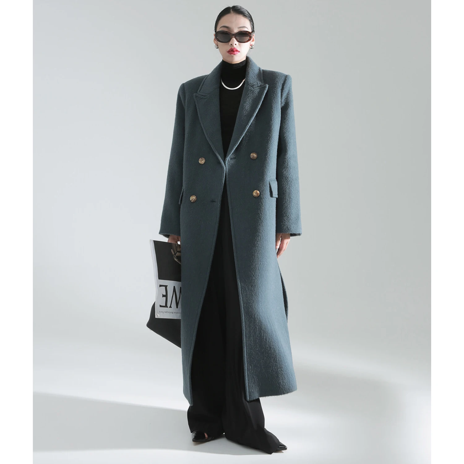 Allingentle Women's Long Blazer Woolen Fashion Double-Breasted Jacket with Belt Blazer for Daily Outfits Customize
Allingentle Women's Long Blazer Woolen Fashion Double-Breasted Jacket with Belt Blazer for Daily Outfits Customize