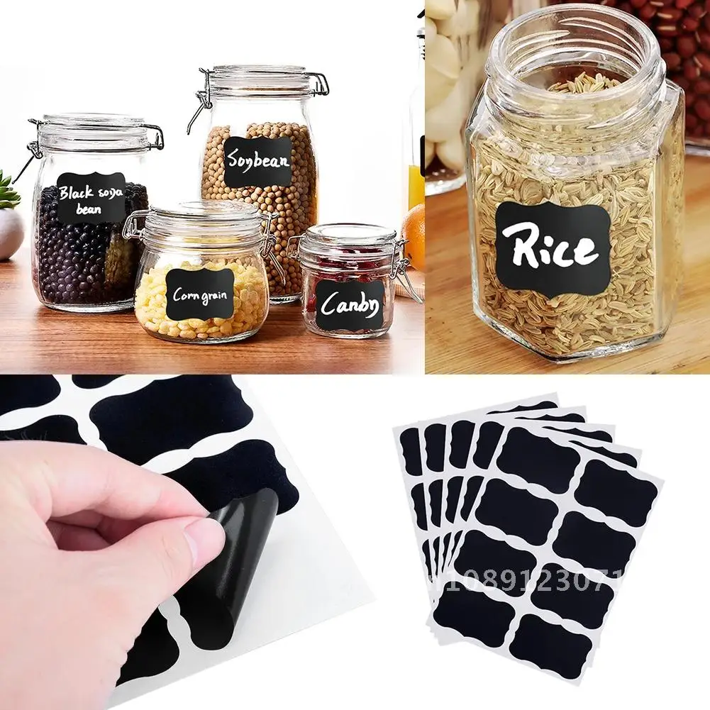 32pcs/4 sets Blackboard Spice Sticker Reusable Jam Labels Kitchen Stickers Organizer Wall Sticker home decor Chalkboard Label
32pcs/4 sets Blackboard Spice Sticker Reusable Jam Labels Kitchen Stickers Organizer Wall Sticker home decor Chalkboard Label