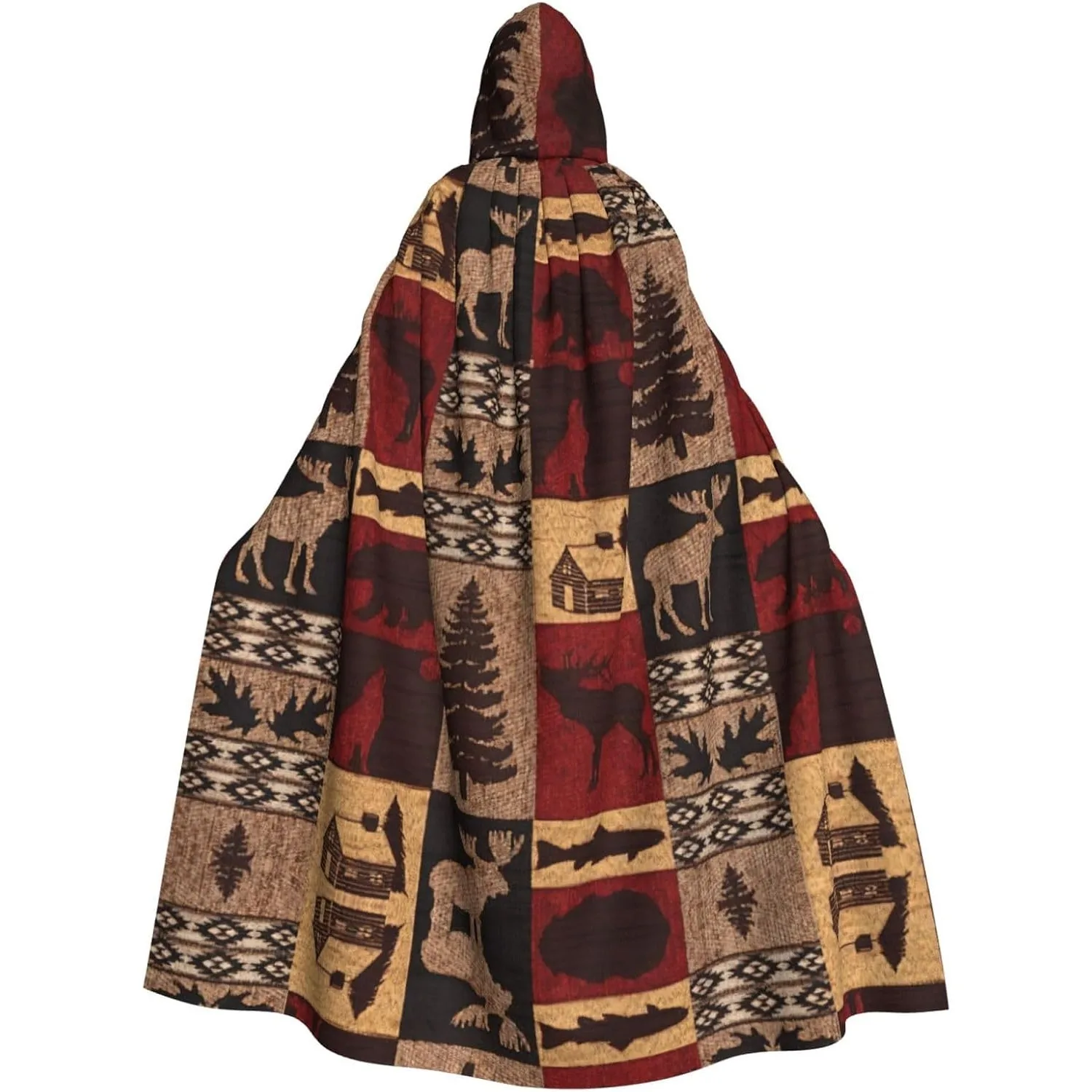Lodge Bear Deer Fish print Adult Hooded Cape Carnival Festival Cape Cosplay Robe Costume party Gothic Carnival
Lodge Bear Deer Fish print Adult Hooded Cape Carnival Festival Cape Cosplay Robe Costume party Gothic Carnival