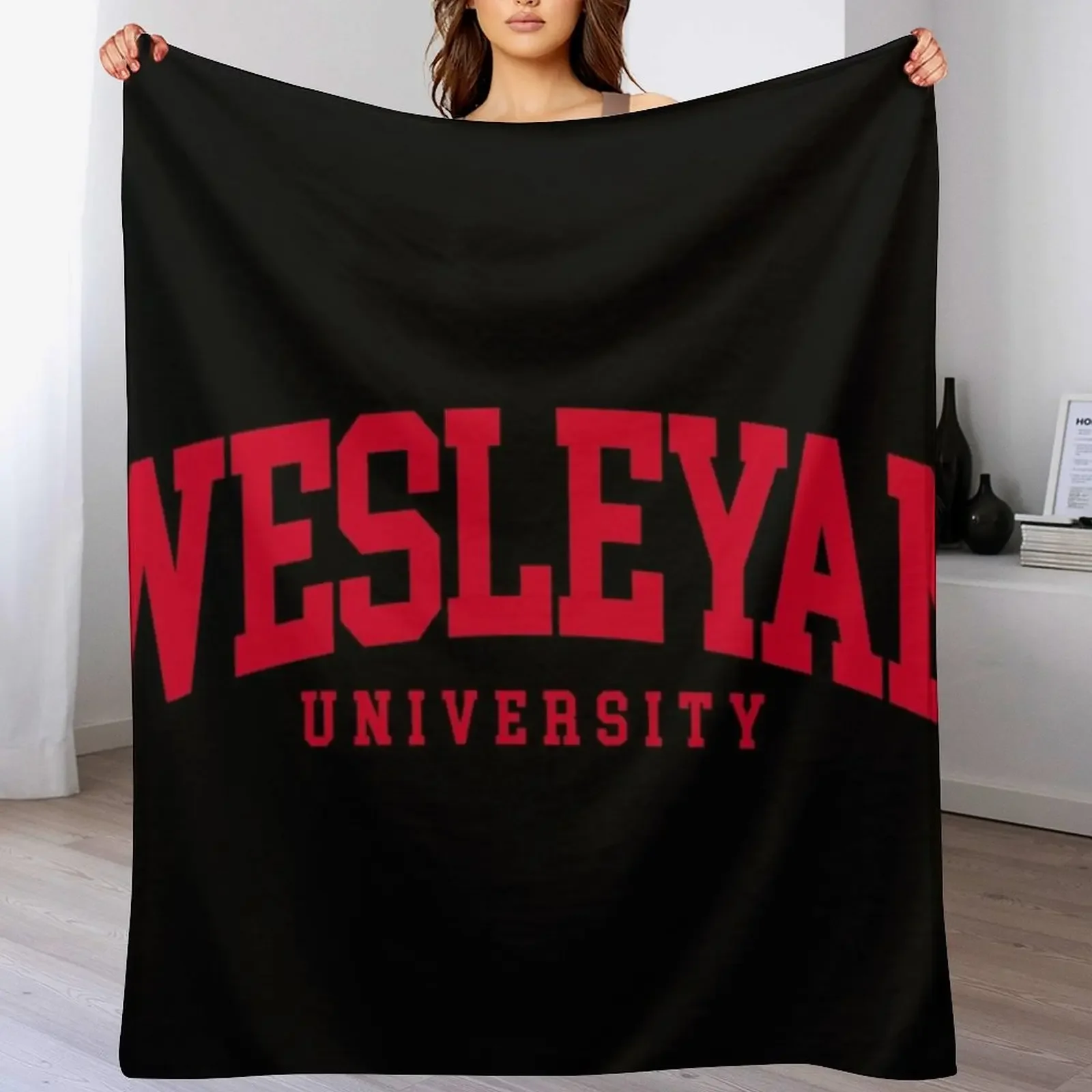 wesleyan university - college font curved Throw Blanket Single valentine gift ideas Beach Thin Blankets 
wesleyan university - college font curved Throw Blanket Single valentine gift ideas Beach Thin Blankets
