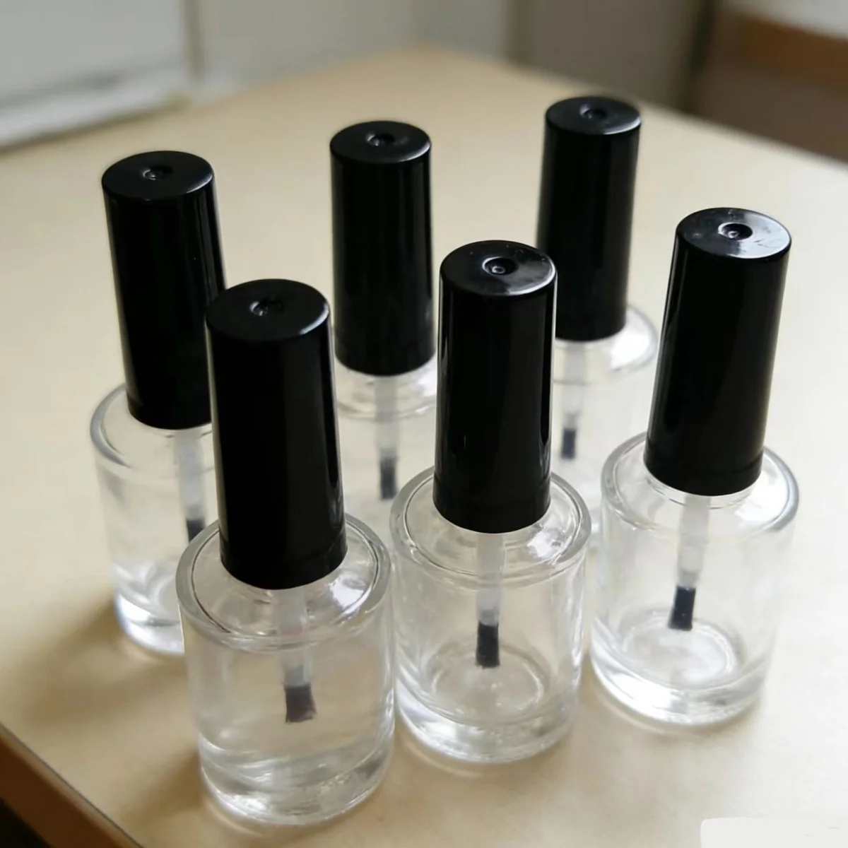 6 Pieces 13ml Empty Glass Nail Polish Bottle with Brush Lid Refillable Small Containers for Nail Oil, Cuticle Oil
6 Pieces 13ml Empty Glass Nail Polish Bottle with Brush Lid Refillable Small Containers for Nail Oil, Cuticle Oil