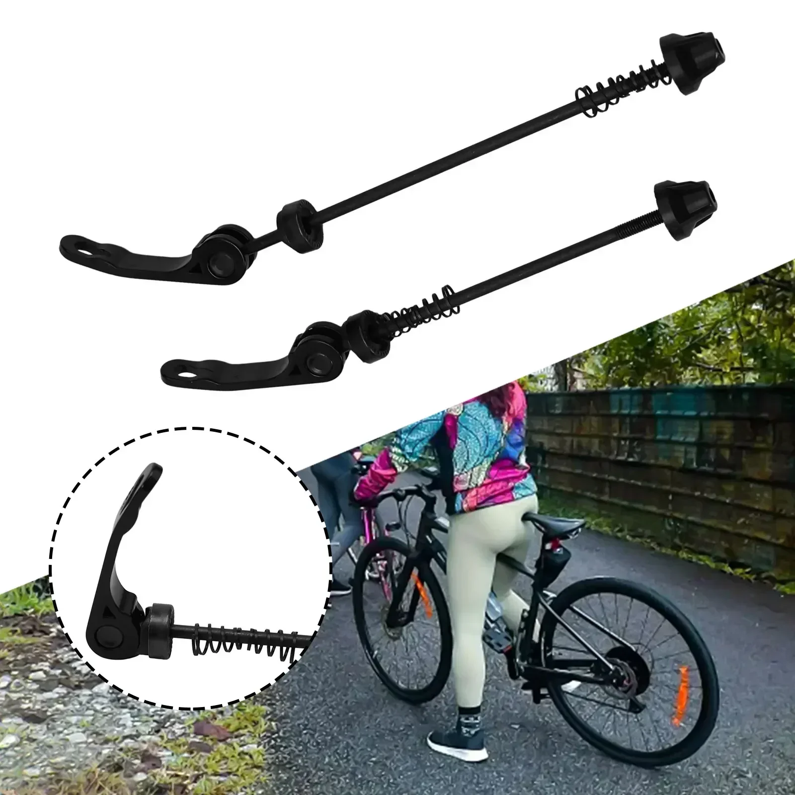 Practical High Quality Brand New Release Skewer Mountain Bike Brand New Diameter 4.5mm Bicycle Components Front Rear
Practical High Quality Brand New Release Skewer Mountain Bike Brand New Diameter 4.5mm Bicycle Components Front Rear