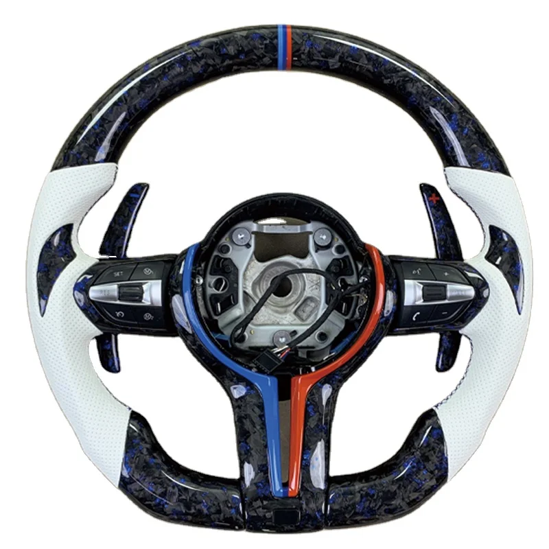 RELI5 Customized Carbon Fiber Heated Steering Wheel for BMW F30 F10 F15 F16 F06 F32 F26 F25 E46 E36
RELI5 Customized Carbon Fiber Heated Steering Wheel for BMW F30 F10 F15 F16 F06 F32 F26 F25 E46 E36