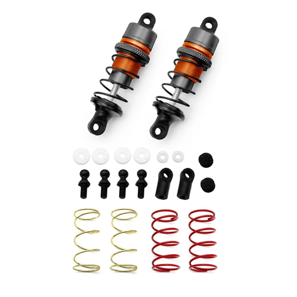 Practical 1/10 1Pair of Metal Hydraulic Shock Absorbers RC Remote Control Car Flat Racing Drift Car (63mm) Lead Color
Practical 1/10 1Pair of Metal Hydraulic Shock Absorbers RC Remote Control Car Flat Racing Drift Car (63mm) Lead Color