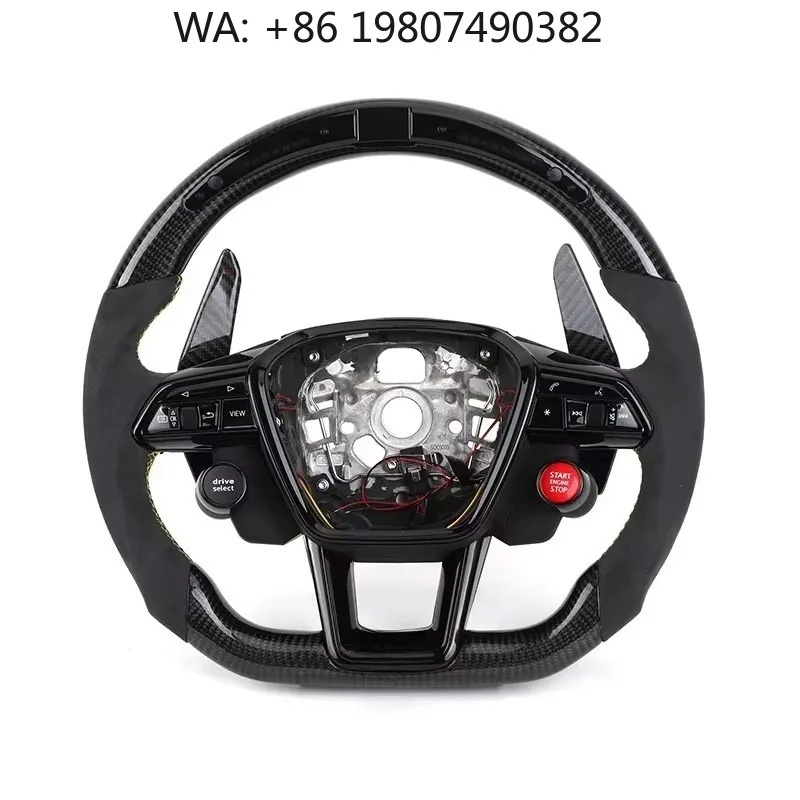 Custom LED Start Button Leather Sport Carbon Fiber Steering Wheel Fit A3 A4 A5 A6 A7 B9 C7 C8 Q3 Q5 Q8 TT
Custom LED Start Button Leather Sport Carbon Fiber Steering Wheel Fit A3 A4 A5 A6 A7 B9 C7 C8 Q3 Q5 Q8 TT